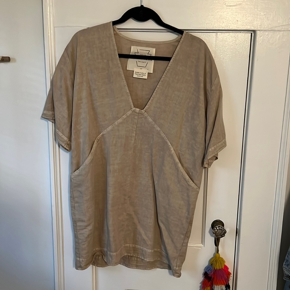 Free People Linen Tunic